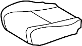 Image of Cover SUB - Assembly, Seat. Cushion Cover. (Front). Part included in Seat. image for your 2012 TOYOTA HIGHLANDER Base