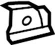 Image of Shield, Seat Cushion. (Front, Lower). Part included in Seat. image for your 2012 TOYOTA HIGHLANDER Hybrid Limited