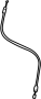 Image of Folding Seat Release Cable (Rear) image for your 2008 Toyota Highlander  Sport Sport Utility 