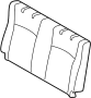 Image of COVER SUB - ASSEMBLY, NO.2. Seat back cover. image for your 2008 Toyota Highlander  Sport Sport Utility 