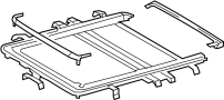 Image of Housing SUB - Assembly, SL. Housing, Roof. image for your 1999 TOYOTA CAMRY