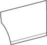 Image of Door. Panel., OUTS. Outer. Shell. Skin. (Front). Door Outer Panel. Door. image for your 2021 Toyota Camry 2.5L A/T AWD SE SEDAN 