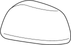 View Door Mirror Cover Full-Sized Product Image