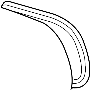 Image of Mirror glass. Mirror Outer. (Left). Part included in Mirror. image for your 2019 TOYOTA HIGHLANDER