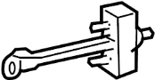 Image of Door Check (Rear) image
