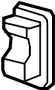 View 12 Volt Accessory Power Outlet Cover (Rear) Full-Sized Product Image 1 of 3