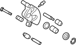Image of Disc Brake Caliper (Rear) image for your 2004 Toyota RAV4   