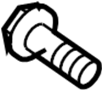 View Bolt. Strut. Arm. Rod. Suspension. (Front, Rear) Full-Sized Product Image