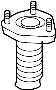 View Suspension Strut Mount (Rear, Upper) Full-Sized Product Image