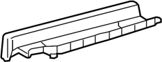 Image of Trunk Floor Storage Box (Rear, Lower). Trunk Floor Storage Box. image for your 2020 TOYOTA HIGHLANDER