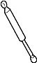 View Back Glass Lift Support Full-Sized Product Image