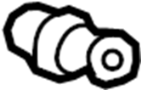 Image of Wiper. Motor. Cap. Cover. Glass. (Rear). Back Glass Wiper Arm Cap. image