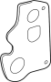Image of Tail Light Gasket (Rear) image for your 2014 Toyota Yaris   