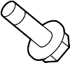 View Bolt. Cover. Bumper. Shield. (Front, Rear) Full-Sized Product Image