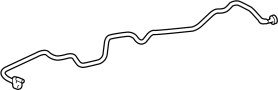 Image of Center AC line. TUBE, SUCTION, NO.1. image for your 2015 TOYOTA HIGHLANDER
