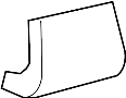 View Fender Molding (Front) Full-Sized Product Image 1 of 1