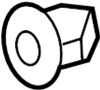 View Grommet. Molding.  Full-Sized Product Image