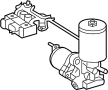 Image of Power Brake Booster image for your 2011 Toyota Highlander  Hybrid Limited Sport Utility 