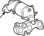 Image of Catalytic Converter with Integrated Exhaust Manifold image for your 2016 Toyota 4Runner  SR5 Sport Utility 