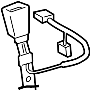 View Belt, Seat. Buckle end. Latch. (Front) Full-Sized Product Image 1 of 2