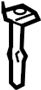 Image of Headrest Guide (Front) image for your 2012 TOYOTA HIGHLANDER LIMITED 3.5L  AWD