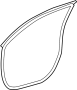 Image of Door Seal (Front, Upper, Lower) image for your 2013 TOYOTA HIGHLANDER Hybrid Limited