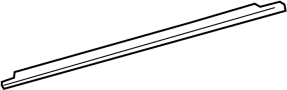 View Door Belt Molding (Front) Full-Sized Product Image 1 of 3