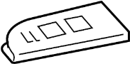 View Door Window Switch Bezel (Front) Full-Sized Product Image 1 of 2