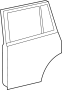 View Door Shell (Rear) Full-Sized Product Image 1 of 2