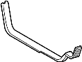 Image of Fuel Tank Strap Sleeve image for your 2013 TOYOTA HIGHLANDER Hybrid