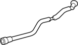 Image of Fuel Tank Vent Hose image for your 2022 Toyota Highlander  XLE Sport Utility 