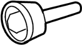 View Bolt. Strut. Arm. Rod. Suspension. (Front, Rear) Full-Sized Product Image
