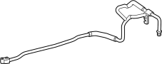 Image of A/C Refrigerant Hose image for your 2008 TOYOTA HIGHLANDER