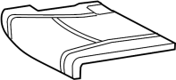 Image of Seat Cushion Pad image for your 2012 TOYOTA HIGHLANDER