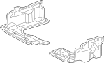 View Radiator Support Splash Shield (Front) Full-Sized Product Image 1 of 2