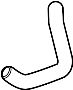 View Radiator Coolant Hose (Upper, Lower) Full-Sized Product Image 1 of 2