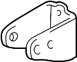 Image of Bracket, Engine Mount. (Front) image for your 2000 TOYOTA SIENNA