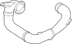 View Engine Air Intake Hose (Lower) Full-Sized Product Image 1 of 3