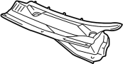 Image of Cowl Cover image for your 2021 Toyota Prius   