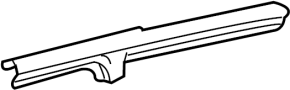 View Roof Side Rail (Upper) Full-Sized Product Image 1 of 2