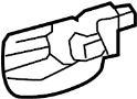 Image of Interior Door Handle image for your 2005 TOYOTA AVALON