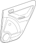 Image of Door Interior Trim Panel (Rear) image for your 2018 Toyota 4Runner   