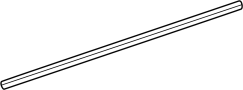 Image of Door Window Belt Weatherstrip (Rear) image for your 2016 Toyota Highlander   