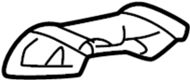 Image of Quarter Panel (Front, Rear, Upper) image for your 2010 Toyota Yaris  Base Hatchback 