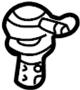 View Fuel Tank Roll Over Valve Full-Sized Product Image 1 of 2