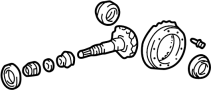 Image of Differential Ring and Pinion image for your 2021 Toyota Sequoia   