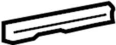 Image of Spoiler Seal (Front) image for your Toyota