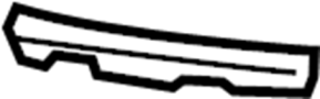 Image of Spoiler Seal (Front) image for your 2011 Toyota Matrix 1.8L M/T FWD Base Wagon 