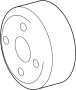 View Engine Water Pump Pulley Full-Sized Product Image