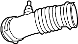 View Hose, Air Cleaner.  Full-Sized Product Image 1 of 2